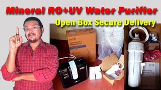 Pureit Advanced Plus Mineral RO  UV Water Purifier 5L Black and Silver Colour  Unboxing and Review [upl. by Neik]