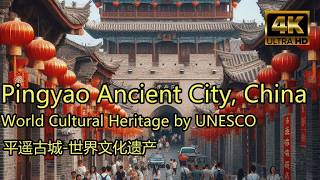 Pingyao Ancient CityThe Wall Street of China Ancient City ｜平遥古城中國歷史金融中心古城 [upl. by Danette559]