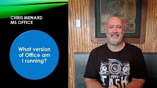 What version of Microsoft Office am I running by Chris Menard [upl. by Yllier]