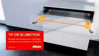 BLUM TIPON BLUMOTION  Montage für LEGRABOX [upl. by Aliemaj]