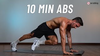 10 MIN ABS WORKOUT  At Home Total Core Routine [upl. by Chilt]