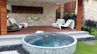 Landscaping ideas around the pool 90 beautiful examples [upl. by Yrram]