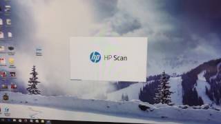 How to Scan to computer with HP Officejet [upl. by Marice]