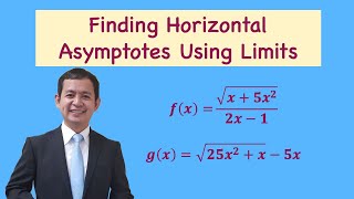 Finding Horizontal Asymptotes Using Limits [upl. by Lussi597]