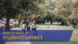 How to enrol on studentConnect [upl. by Oehsen436]