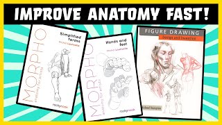 MUSTHAVE Anatomy Books for Artists  Art Books for Figure Drawing [upl. by Ttayh]