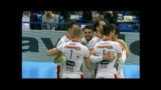 Italian Cup 20142015 semifinal Trento  Perugia [upl. by Yedoc]