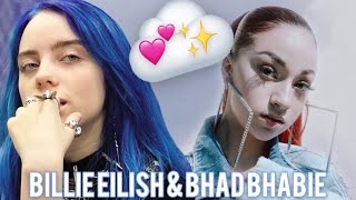 Bhad Bhabie amp Billie Eilish Moments [upl. by Athallia]