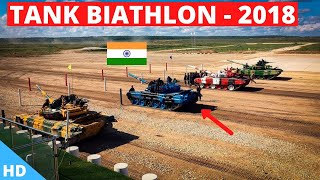 INDIA Tank Biathlon 2018 Semi Finals  International Army Games [upl. by Akenna]