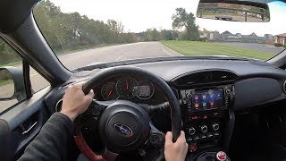 2018 Subaru BRZ tS  POV First Impressions [upl. by Notterb]