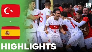 Spain vs Turkey  What a Game  Highlights  U19 European Championship 19072024 [upl. by Reiter]