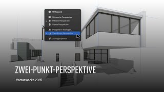 ZWEIPUNKTEPERSPEKTIVE  Vectorworks 2025 [upl. by Revilo]