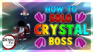 How to Solo Crystal Boss tips  Demonfall [upl. by Blunt791]