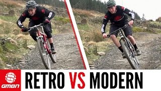 Retro Vs Modern – The Cross Country Mountain Bike Race [upl. by Berkly]