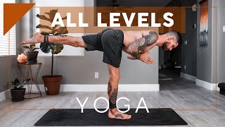 20 Minute Vinyasa Yoga For All Levels [upl. by Mini]