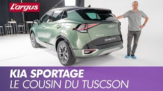 Kia Sportage 2022  à bord du nouveau SUV compact coréen [upl. by Ashil]