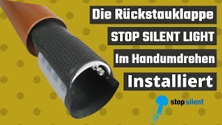 Die Rückstauklappe Stop Silent SL13 ex Light  Im Handumdrehen installiert [upl. by Gonzalez286]