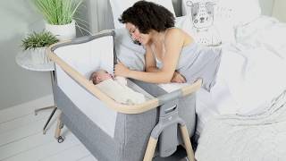 CoZee Air Bedside Crib [upl. by Hewitt915]