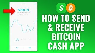 How to Send amp Receive Bitcoin with Cash App [upl. by Leif]