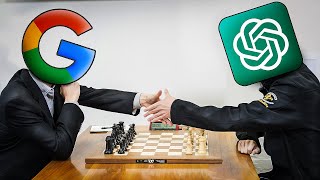 Google vs ChatGPT INSANE CHESS [upl. by Etnoel]