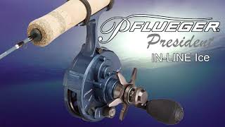 Pflueger President Inline Ice Reel [upl. by Natie]