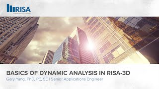 Basics of Dynamic Analysis in RISA3D [upl. by Ahsi]