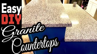 How to Fabricate and Install Reclaimed Granite Countertops yourself DIY the cheap and easy way [upl. by Nylyram]