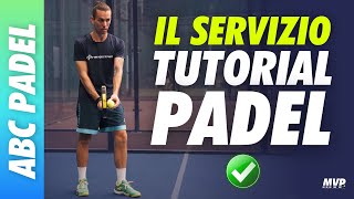 Il SERVIZIO nel PADEL  REGOLE e STRATEGIA 🎾 Tutorial ITALIANO MAESTRO NAZIONALE Simone Salernitano [upl. by Ahsirtak]