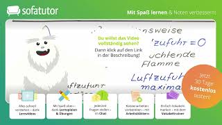 Funktionsweise des Bunsenbrenners einfach erklärt – Chemie 7 amp 8 Klasse [upl. by Enyleuqcaj]