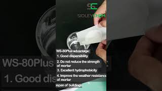 Silicone Hydrophobic Powder WS80Plusdrymix cellulose science sodium [upl. by Ballou]