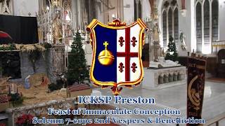 Solemn 7cope 2nd Vespers amp Benediction [upl. by Htepsle]