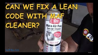 Does CRC Mass Air Flow Sensor Cleaner Really Work [upl. by Groot]