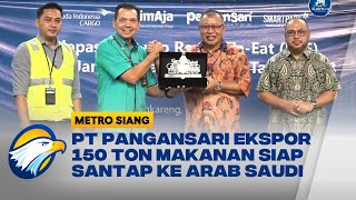 PT Pangansari Utama Salurkan Makanan Siap Santap untuk Jemaah Haji [upl. by Oilla]