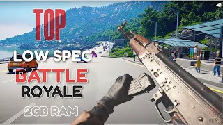 Top 10 FREE Battle Royale Low End PC Games 2021  2gb ram pc games [upl. by Fabriane]