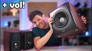 Los ALTAVOCES 21 para hacerte VIBRAR en CASA Edifier S350DB [upl. by Sirromaj508]