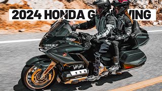 LUXURY  2024 HONDA GOLDWING GL1800 INTRODUCED [upl. by Anomar640]