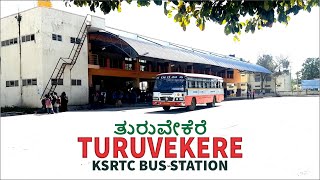 Ksrtc Bus Station Turuvekere Tumakuru District  KSRTC  Karnataka [upl. by Aerbua]