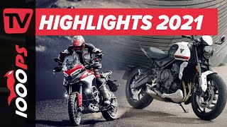 Die Top 10 Motorradneuheiten 2021  Welche neuen Motorräder stehen hoch im Kurs [upl. by Kciregor]