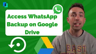 How to access WhatsApp backup on Google Drive [upl. by Kenweigh797]