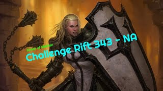 D3  Challenge Rift 343 NA  GUIDE [upl. by Nwahsak]