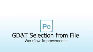 PCDMIS 2020 R2 – GDampT Selection from File [upl. by Ohnuj]