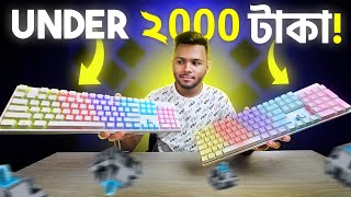 NEW Budget Mechanical Keyboards in BANGLADESH  Zifriend KA101 amp KA102 First Impressions [upl. by Anastasie669]