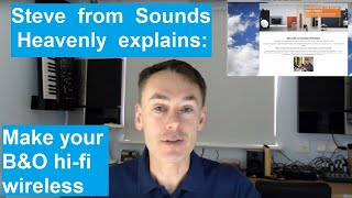 Bang Olufsen wireless setup explained make your BampO Beosound Beomaster or Beocenter wireless [upl. by Reviere81]