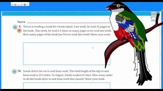 Go Math 5th Grade Chapter 4 Review Part 2 [upl. by Alian463]