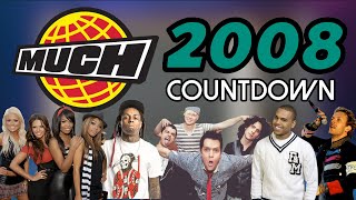 All the Songs from the 2008 MuchMusic Countdown [upl. by Melton]