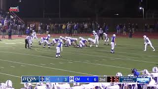 Bishop Chatard vs Evansville Memorial  Football  STATE CHAMPS Indiana [upl. by Marinna329]