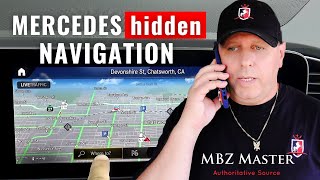 Mercedes Hidden Navigation  what3words  FREE to Use [upl. by Retsehc870]