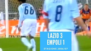 18 marzo 2007 Lazio Empoli 3 1 [upl. by Latsyrhc]