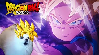 DRAGON BALL DAIMA  quotJaka Jaanquot em cachorrês [upl. by Fillian]