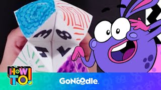 How To Make a Fortune Teller  Activities for Kids  Arts amp Crafts  GoNoodle [upl. by Hannaoj]